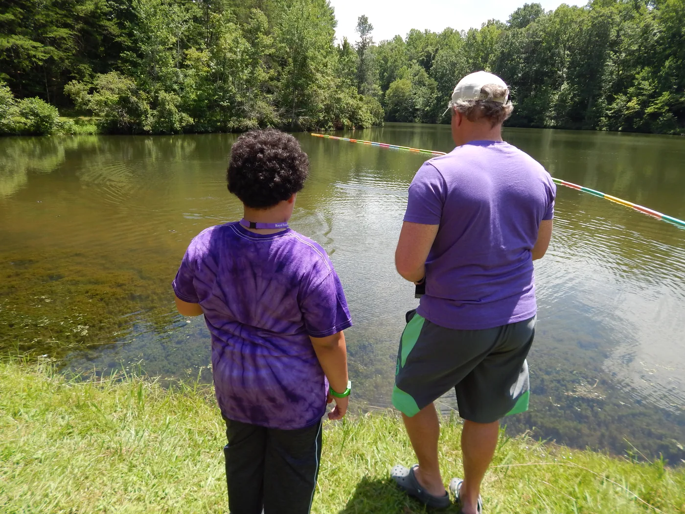 The outdoor setting Foster Hope hopes to develop into a permanent camp and training site